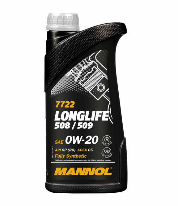Mannol - 7722 Longlife 508/509 0W-20 Engine Oil | Carousel Car Parts