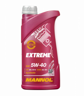 Original MANNOL 7915 Extreme 5w40 Fully Synthetic + Ester Engine Oil 4L  MN7915, Zhapalang E-autoparts